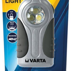 Taschenlampe LED Silver Light 3AAA 16647 m.Batt.B