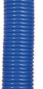 Spiralschlauch PA blau, Verschraubung+KnickschutzAG R1/4", 12x9m