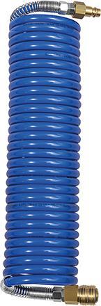 Spiralschlauch PA blau, Kupplung u Stecker NW7,2 8x6mm, 7,5m RIE 1 Spiralschlauch PA blau, Kupplung u Stecker NW7,2 8x6mm, 7,5m RIE