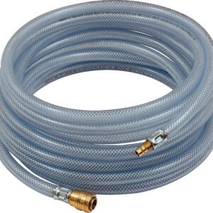 Schlauch-Set PVC mit Kupplung u Stecker NW7,2 transparent 6x3mm