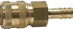 SchnellverschlusskupplungNW 5, Messing, connect-line, Tülle 9mm