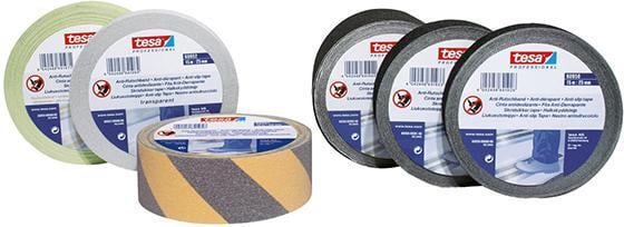 tesa Anti-Rutsch 15m x 50mm, schwarz 1 tesa Anti-Rutsch 15m x 50mm, schwarz