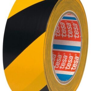 Tesa 4169 gelb/schwarz Warnband 33mx50mm