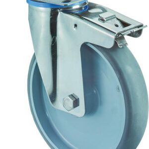 Lenkrolle 100mm H120.B43 Platt.Thermopl,ER,GL,FestH120.B43.100