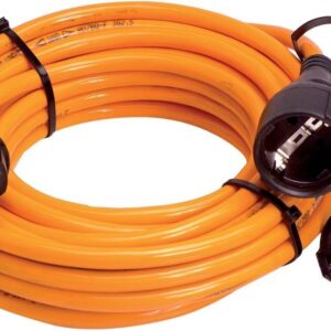 PROFI-Verlängerungskabel 25m H07BQ-F 3G2,5 orange