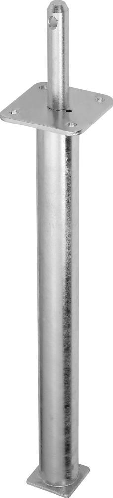 Stützenfuß Typ D 24x120mm,Dolle 48,3x500mm 1 Stützenfuß Typ D 24x120mm,Dolle 48,3x500mm