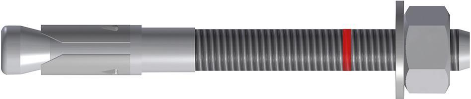 Bolzenanker S-FIX Plus M12x220/128+143 zn Opt.7 1 Bolzenanker S-FIX Plus M12x220/128+143 zn Opt.7