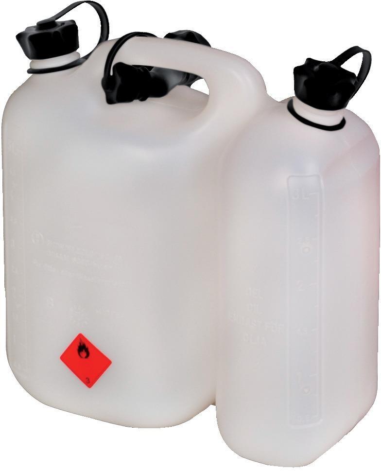 Doppelkanister ECO 5,5+3l weiß Hünersdorff 1 Doppelkanister ECO 5,5+3l weiß Hünersdorff