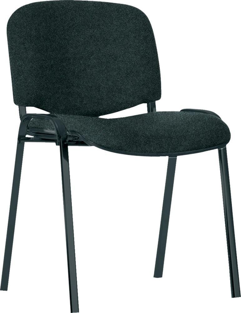 Bes.-Stuhl ISO K.leder schw./schw. 1 Bes.-Stuhl ISO K.leder schw./schw.