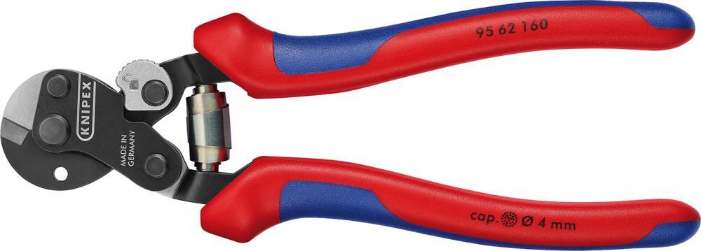 Drahtseilschere mit Mehrkomponenten-Griffen 160mm KNIPEX 1 Drahtseilschere mit Mehrkomponenten-Griffen 160mm KNIPEX