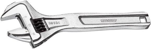 Einmaulschlüssel verstellbar vernickelt mit Schlagfläche 153mm G 1 Einmaulschlüssel verstellbar vernickelt mit Schlagfläche 153mm G