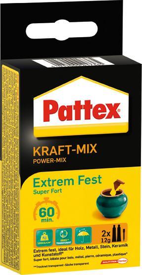 Pattex KraftMix Fest Tube2x11ml 1 Pattex KraftMix Fest Tube2x11ml