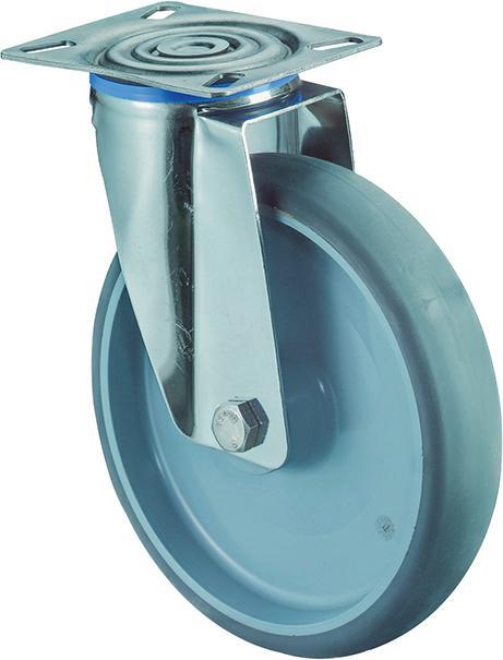 Lenkrolle 200mm H100.B43 Platte,Thermopl,ER,GL, H100.B43.200 1 Lenkrolle 200mm H100.B43 Platte,Thermopl,ER,GL, H100.B43.200