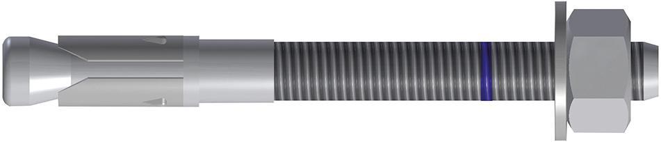 Bolzenanker S-FIX Pro M12x150/54 zn Opt.1 1 Bolzenanker S-FIX Pro M12x150/54 zn Opt.1