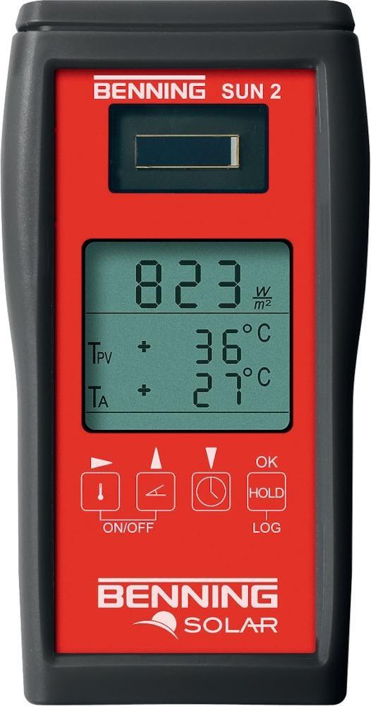 Einstrahlungs-/ Temperatur-Messgerät SUN2BENNING 1 Einstrahlungs-/ Temperatur-Messgerät SUN2BENNING