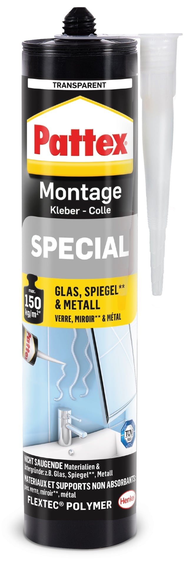 Pattex Montage Special 290g, transparent 1 Pattex Montage Special 290g, transparent