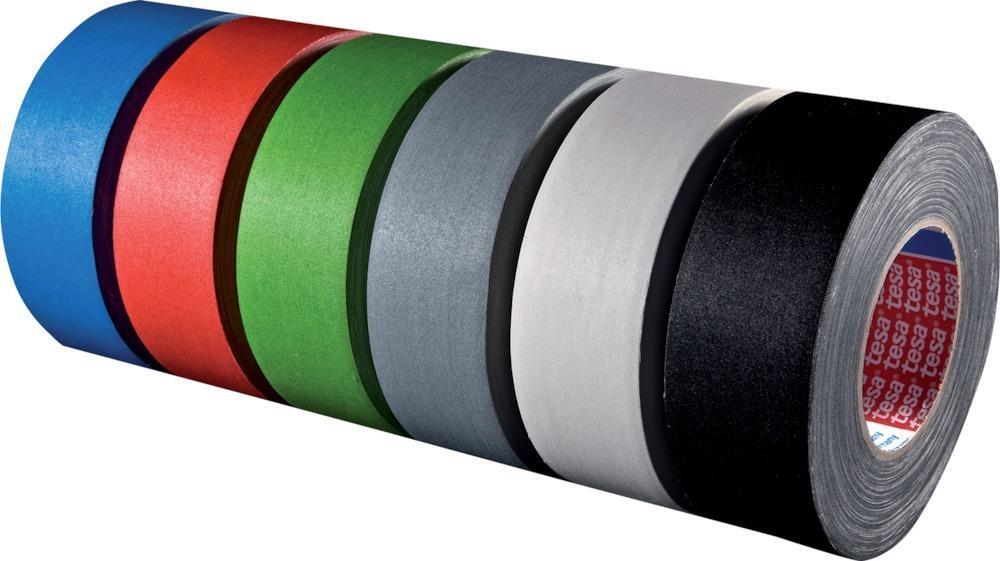 tesa Gewebeband 4671 50m:50mm, mattschwarz 1 tesa Gewebeband 4671 50m:50mm, mattschwarz