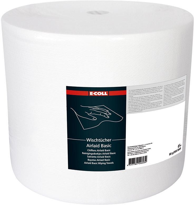 Wischtuch Airlaid Basic 500 Blatt 30x38mm 1 Wischtuch Airlaid Basic 500 Blatt 30x38mm