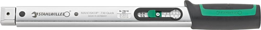 Drehmomentschlüssel 730/40Q 80-400Nm 14x18mm STAHLWILLE 1 Drehmomentschlüssel 730/40Q 80-400Nm 14x18mm STAHLWILLE