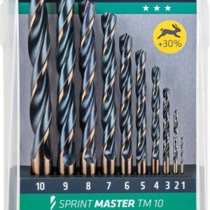 Spiralb. D338N HSS 1,0-10,0 - 1mm stg. ALPEN