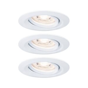 LED Einbauleuchte Nova Mini Coin Basisset schwenkbar rund 66mm 15 Grad Coin