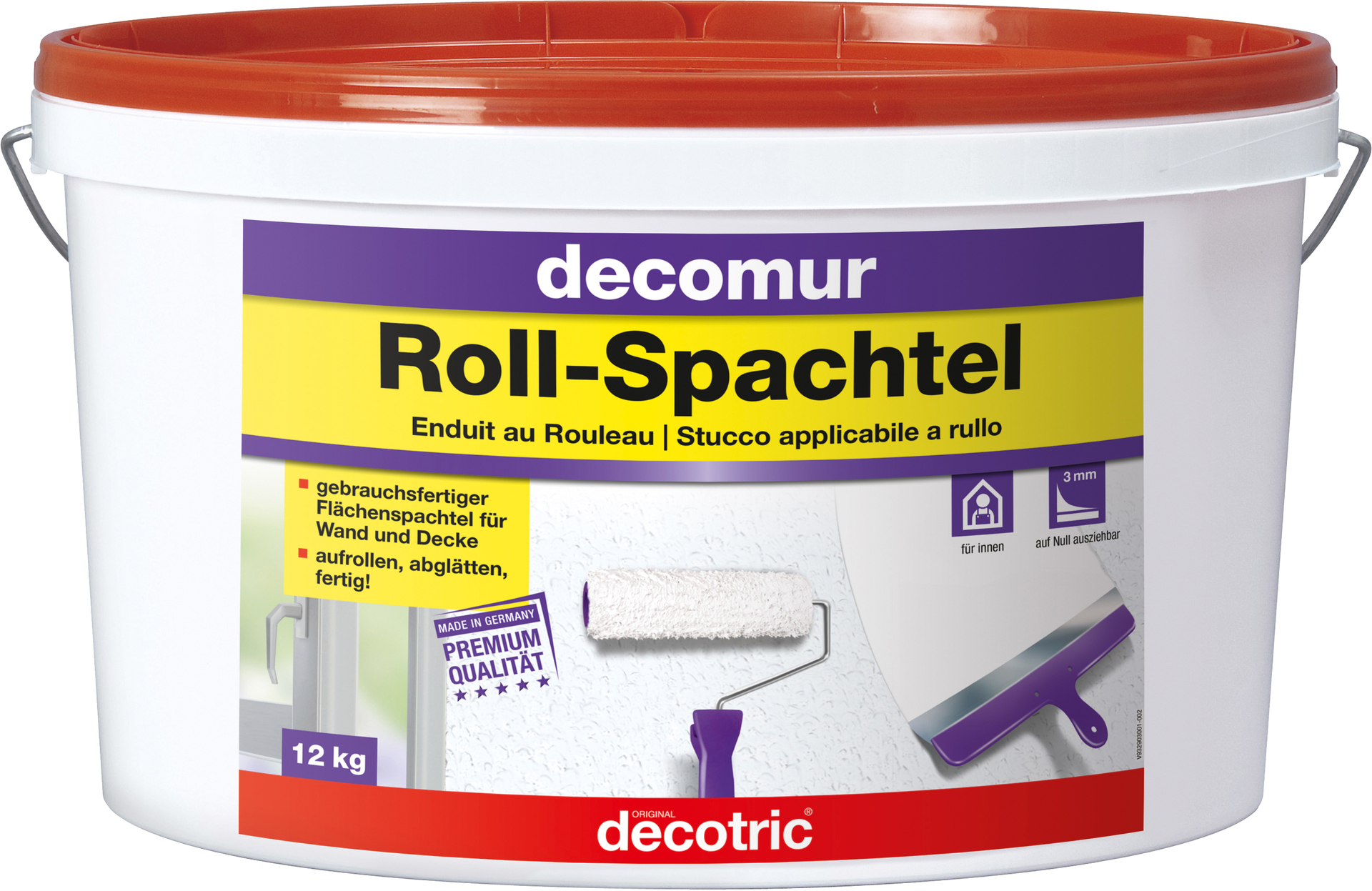decomur Roll-Spachtel 1 decomur Roll-Spachtel
