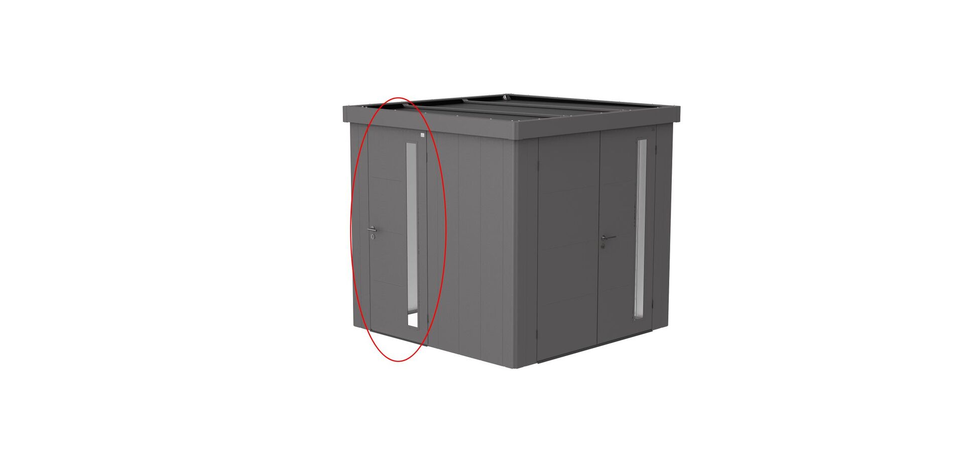 Zusatztür Gerätehaus Neo 1 Zusatztür Gerätehaus Neo