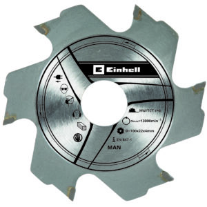 Fräserblatt 100x22x4,0mm 6Z.