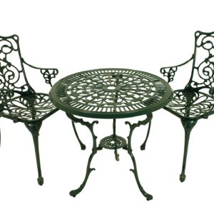 Bistroset Jugendstil, Aluguss