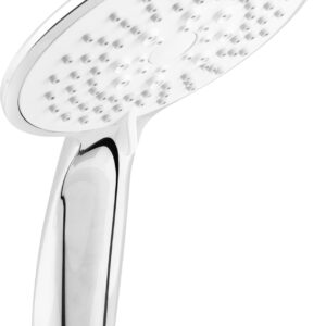 Carballo Handbrause chrom-weiss chrom-weiß 5 Strahlarten
