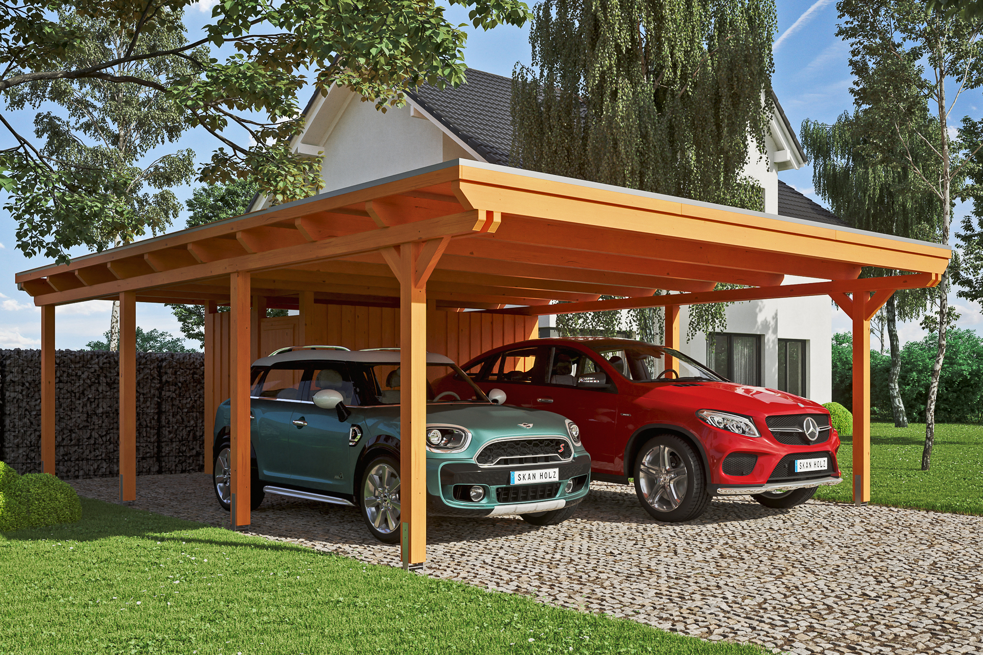 Carport Emsland m. Abstellraum 1 Carport Emsland m. Abstellraum