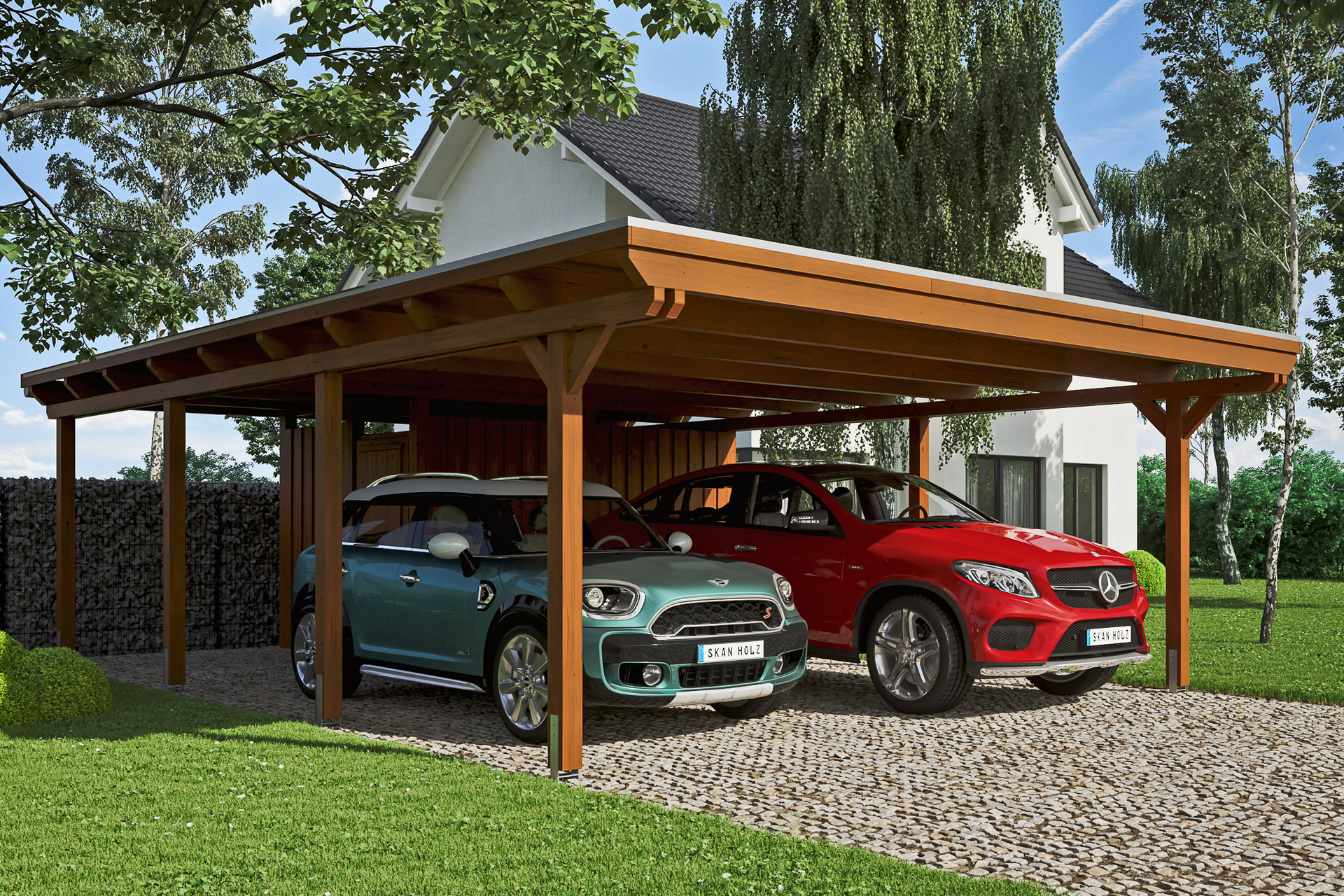 Carport Emsland m. Abstellraum 1 Carport Emsland m. Abstellraum