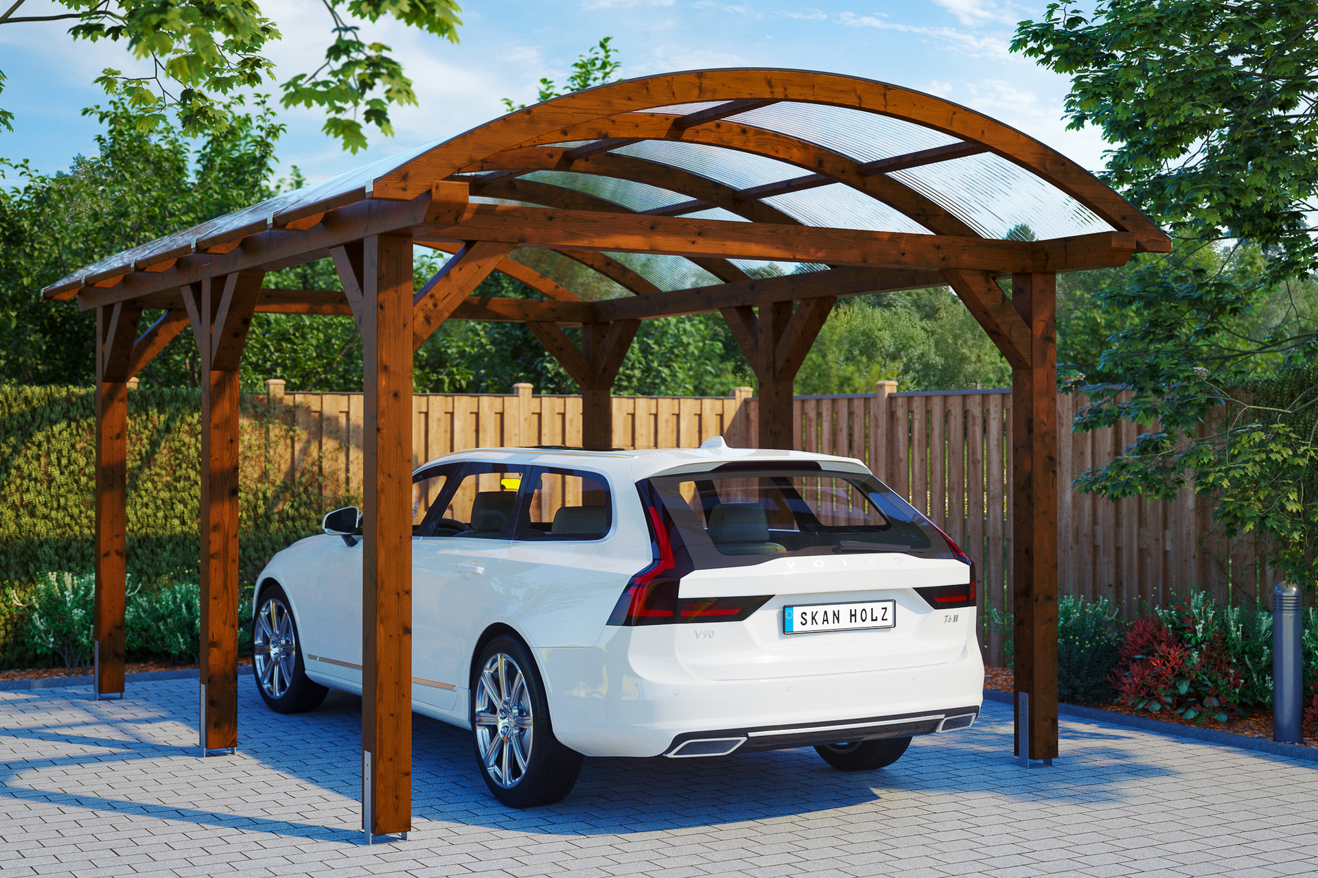 Carport Franken Leimholz 1 Carport Franken Leimholz