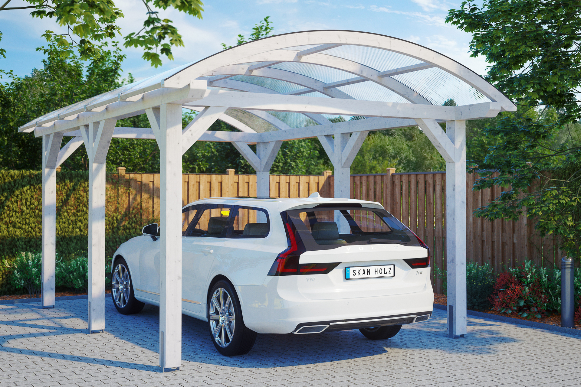 Carport Franken Leimholz 1 Carport Franken Leimholz