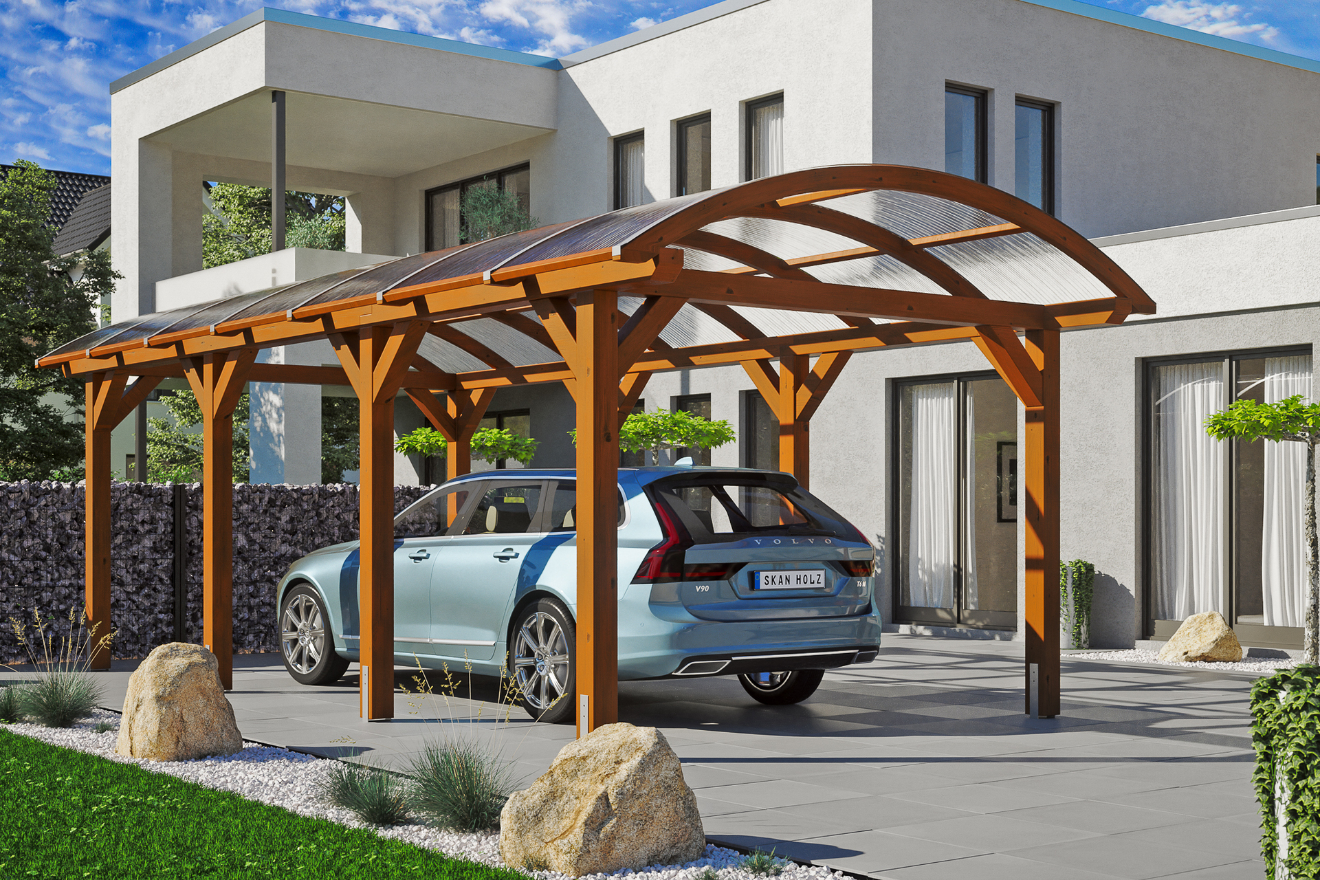Carport Franken Leimholz 1 Carport Franken Leimholz