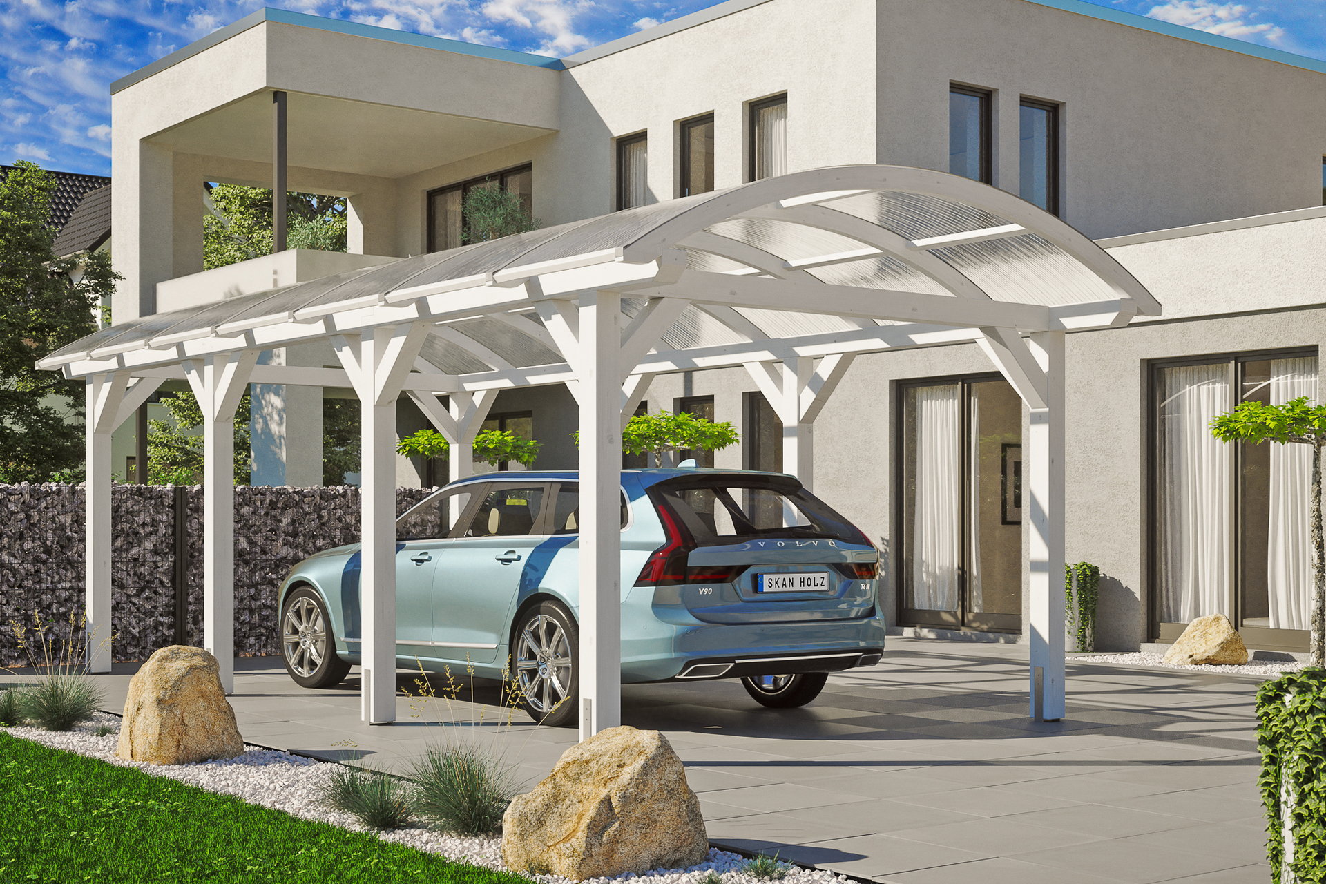 Carport Franken Leimholz 1 Carport Franken Leimholz