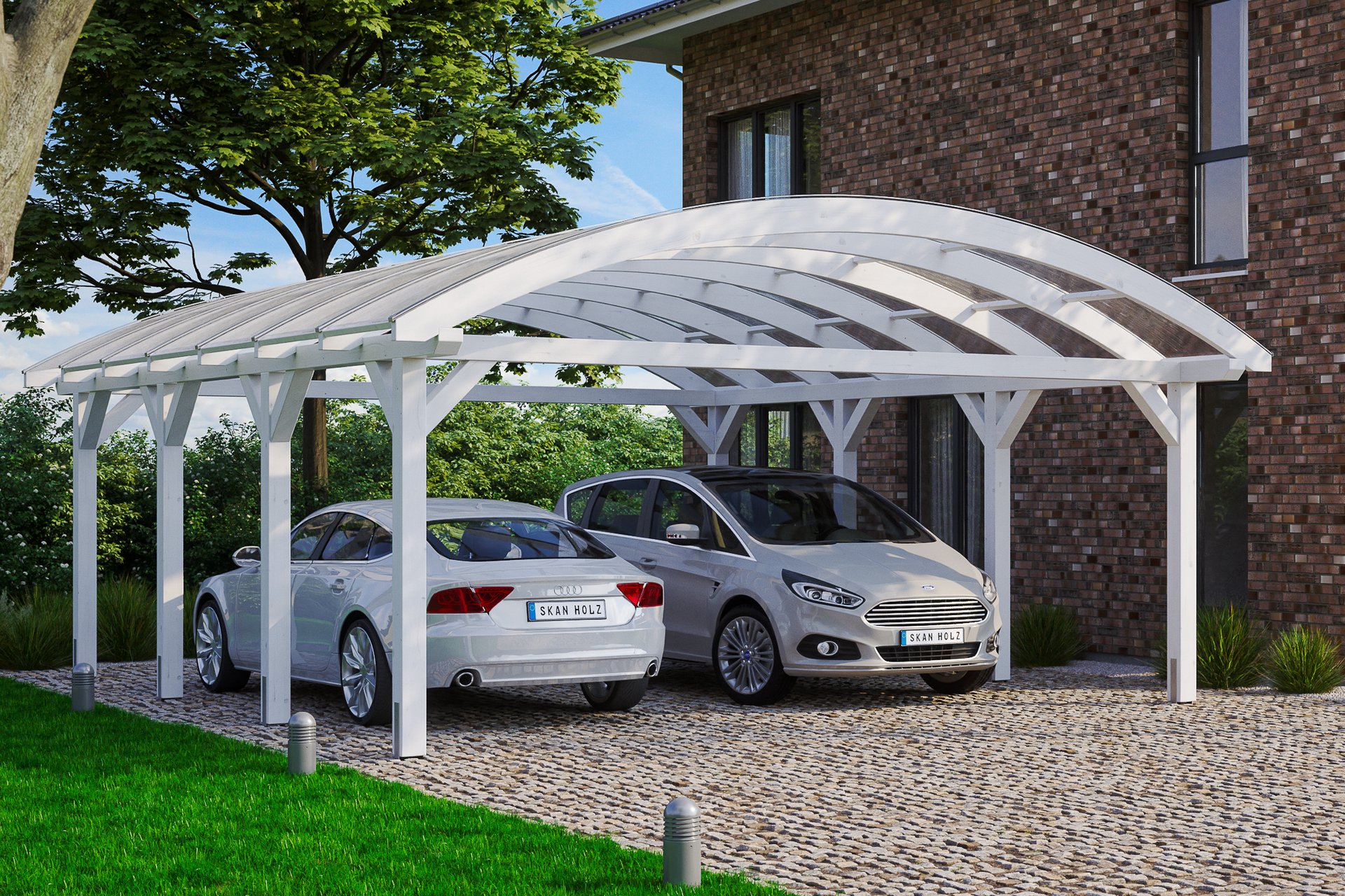 Carport Franken Leimholz 1 Carport Franken Leimholz
