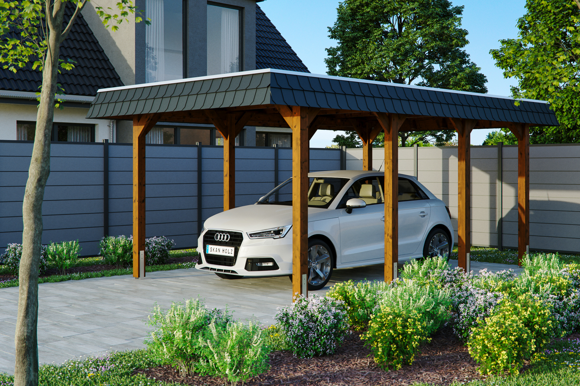 Carport Spreewald 1 Carport Spreewald