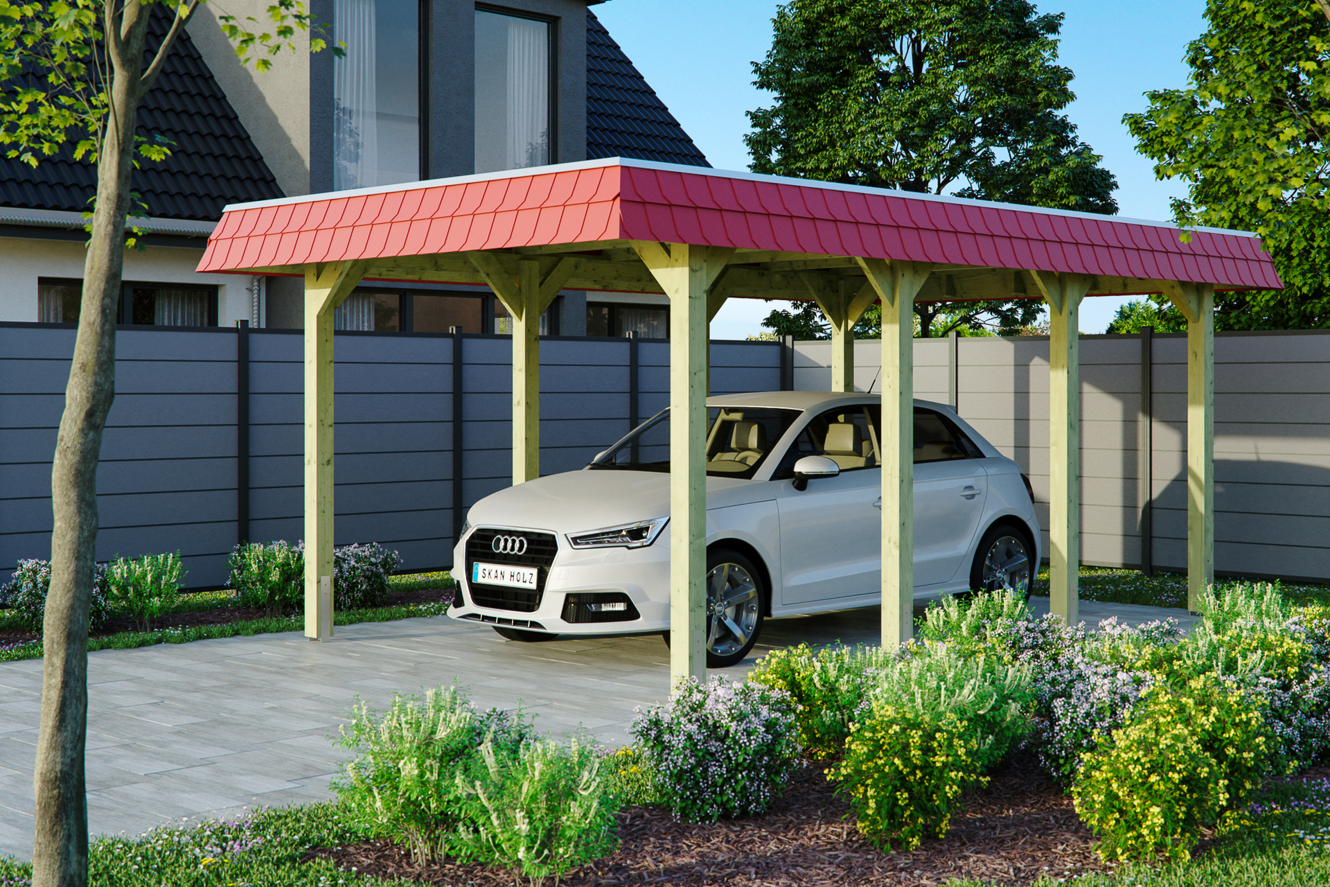 Carport Spreewald 1 Carport Spreewald