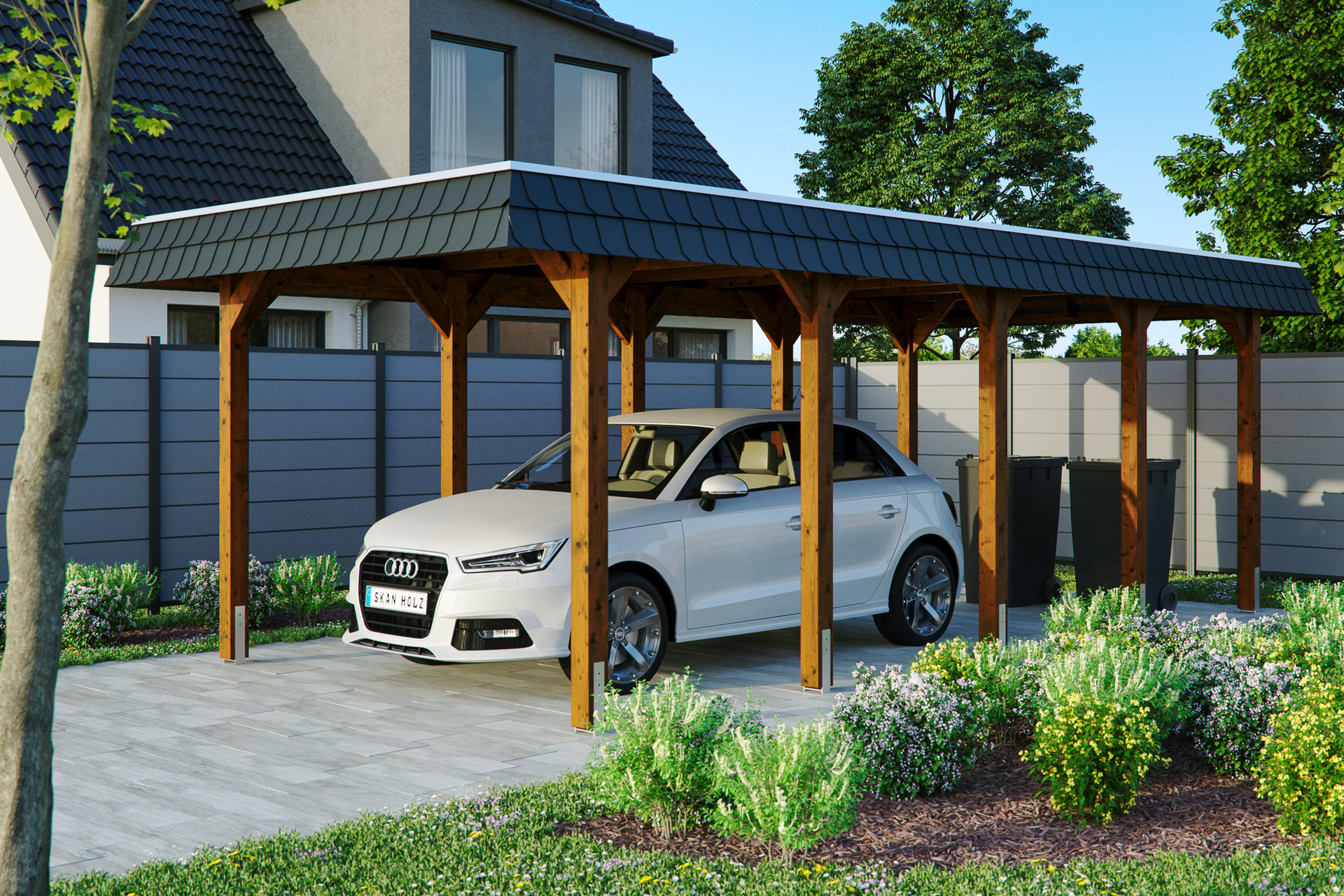 Carport Spreewald 1 Carport Spreewald