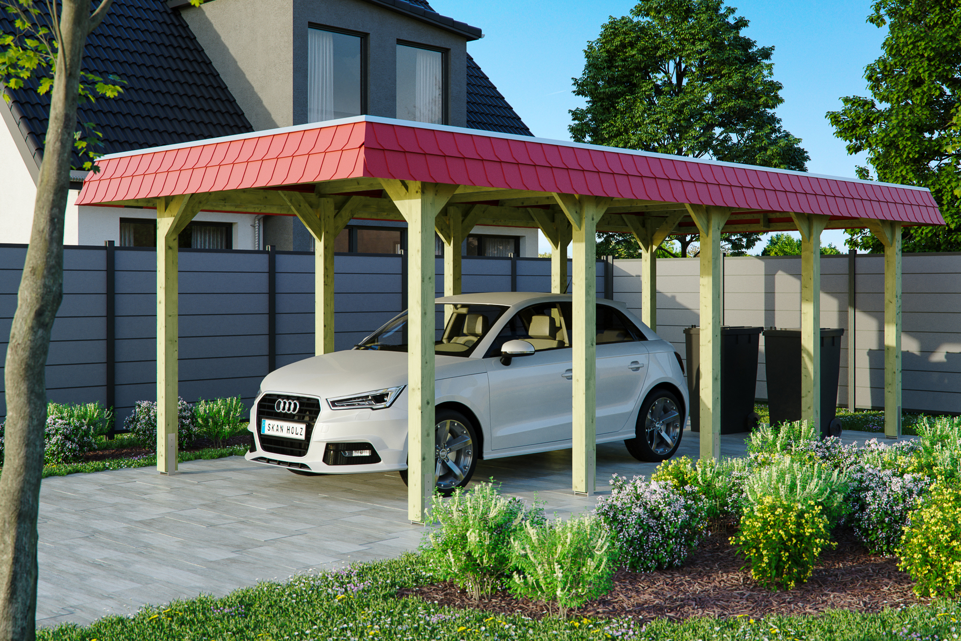 Carport Spreewald 1 Carport Spreewald