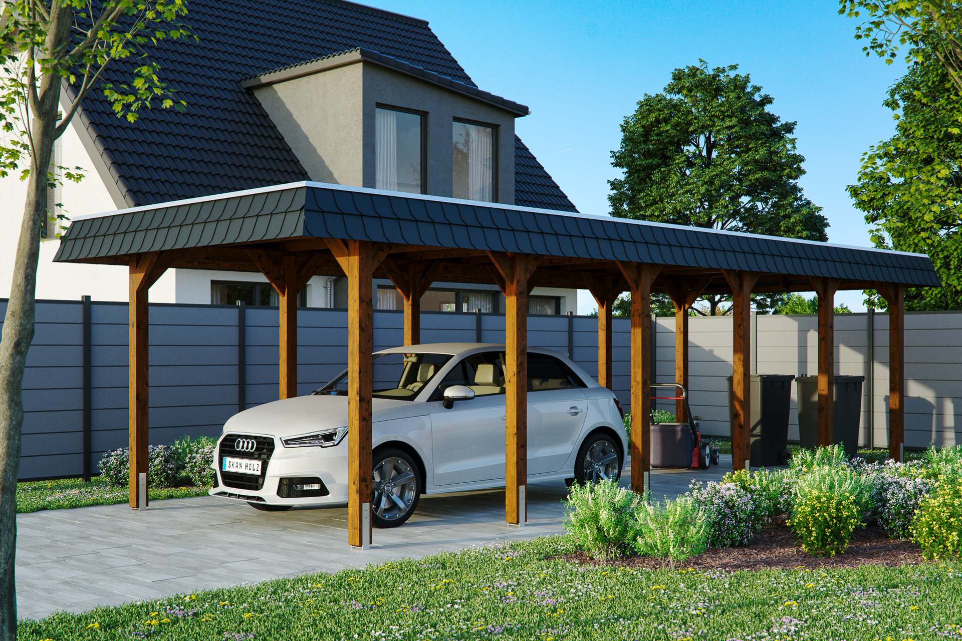 Carport Spreewald 1 Carport Spreewald