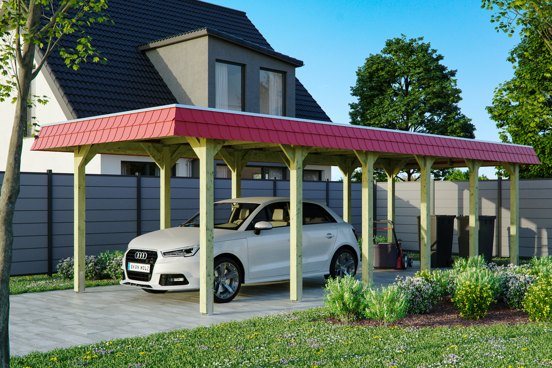 Carport Spreewald 1 Carport Spreewald