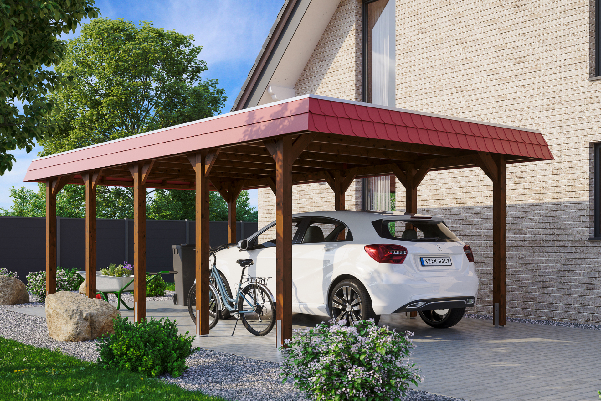 Carport Spreewald 1 Carport Spreewald