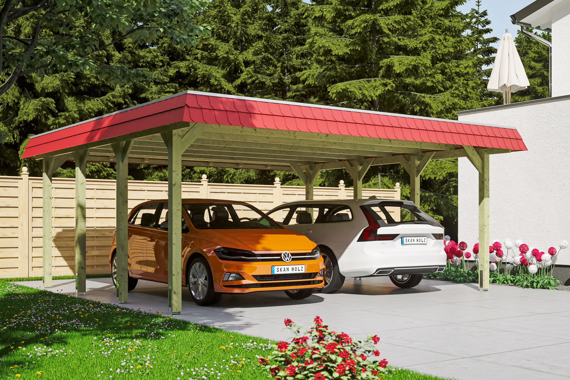 Carport Spreewald 1 Carport Spreewald