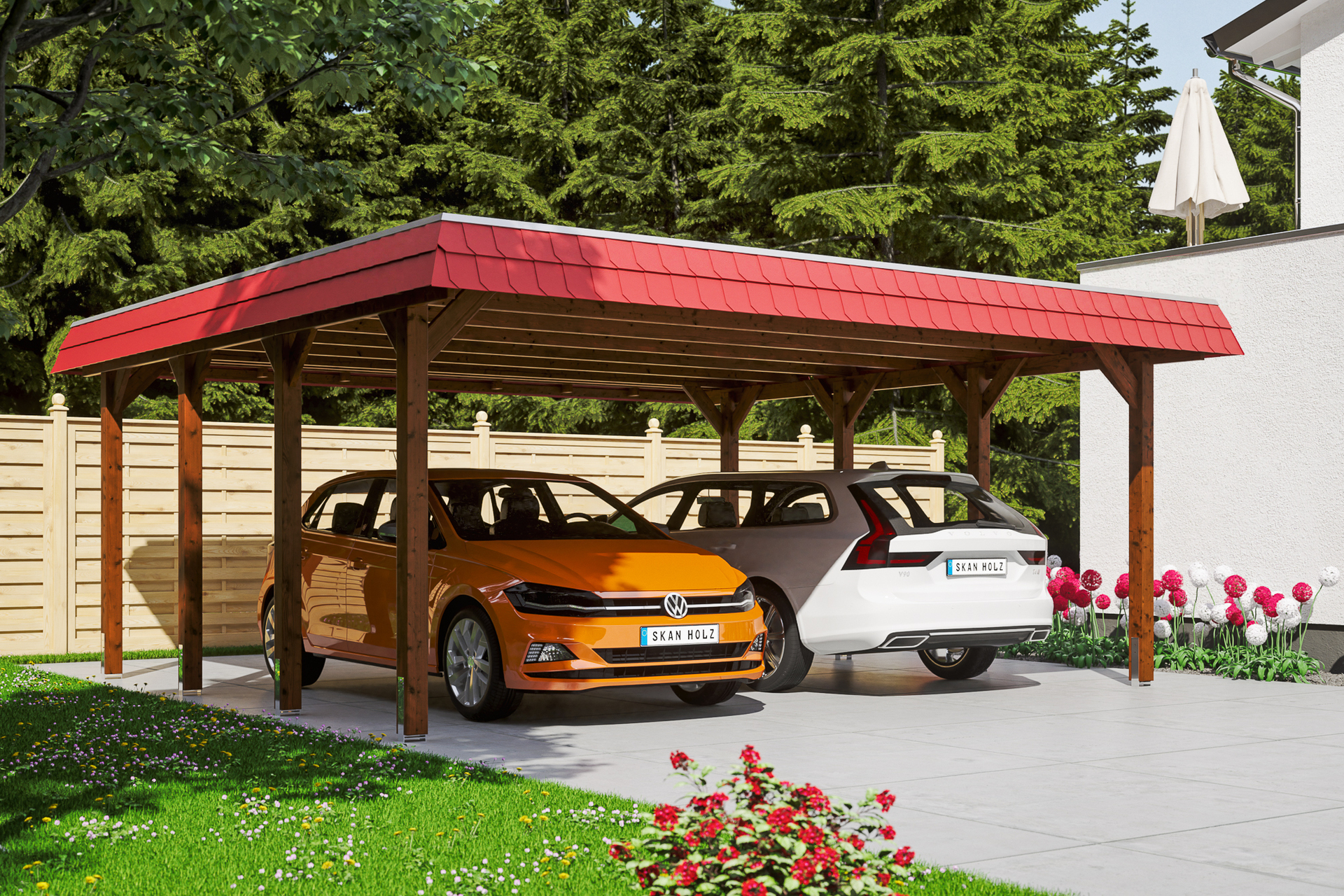 Carport Spreewald 1 Carport Spreewald