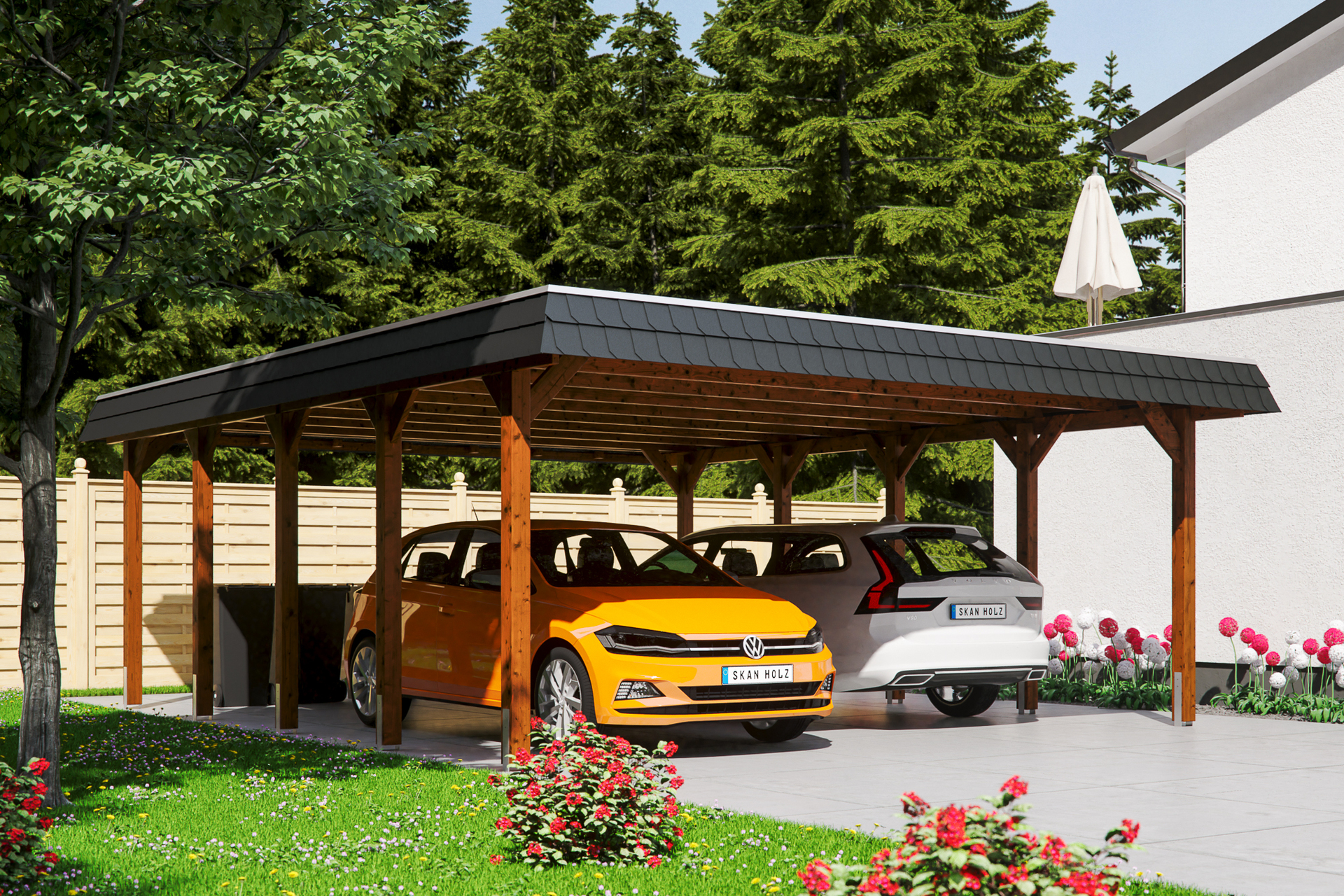 Carport Spreewald 1 Carport Spreewald