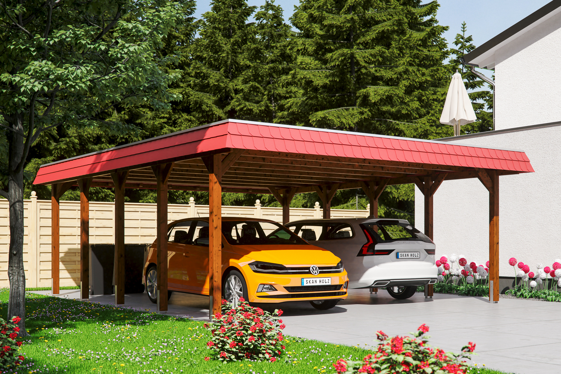 Carport Spreewald 1 Carport Spreewald