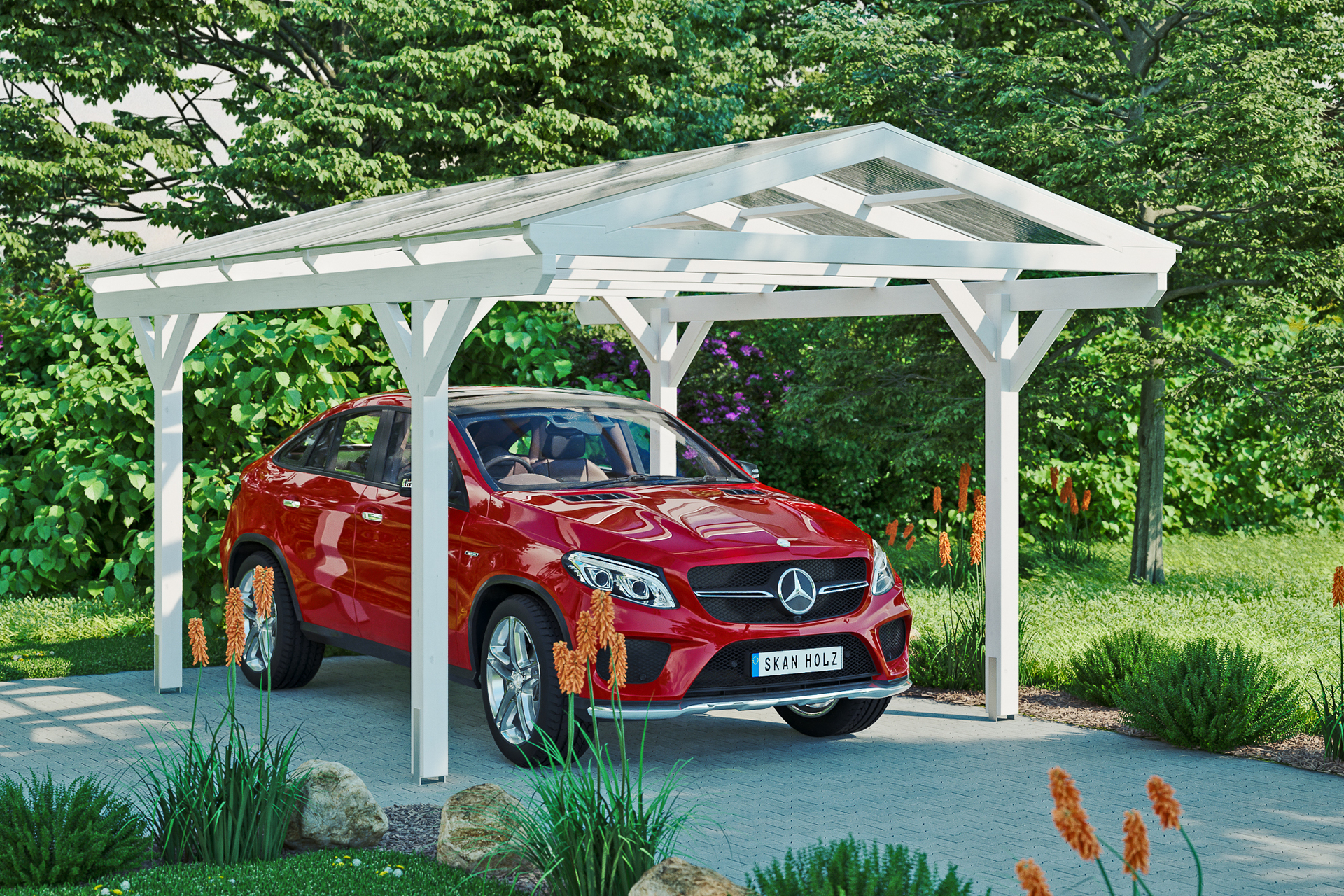 Carport Westerwald 1 Carport Westerwald