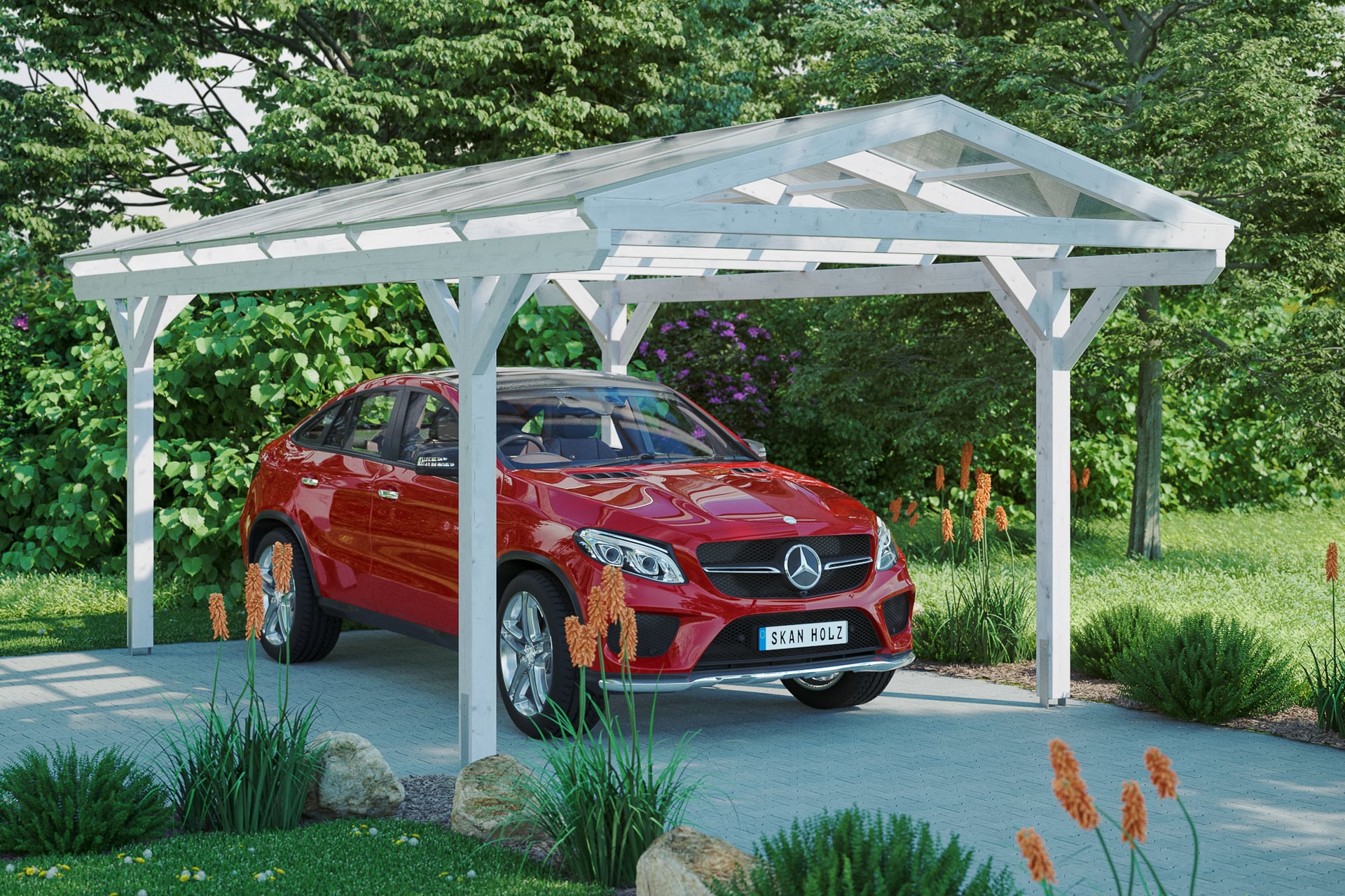 Carport Westerwald 1 Carport Westerwald